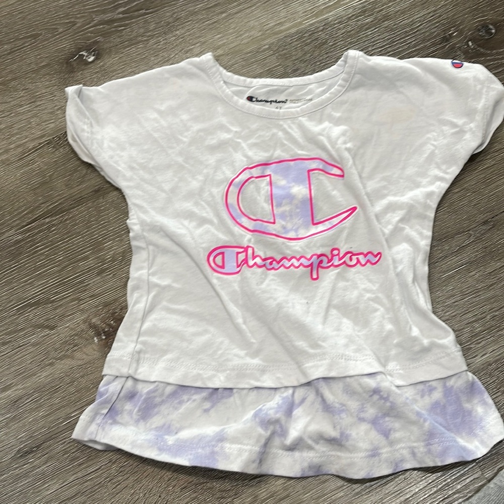 Girls Champion short sleeve